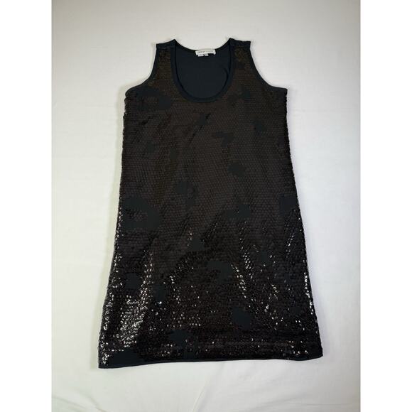 See By Chloe Dresses & Skirts - See by CHLOE Sequined Sequin Sleeveless Shift Tank Dress $365 Black USA 8